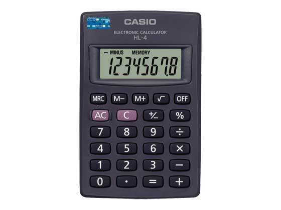 卡西欧HL-4计算器产品图片1-IT168
